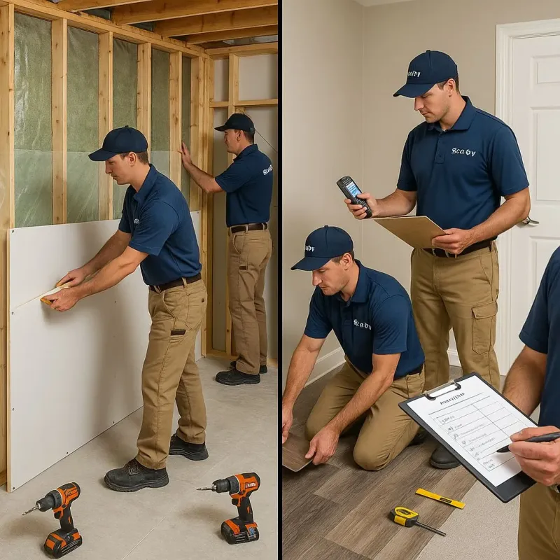 Repairs and Reconstruction process in Niland, CA